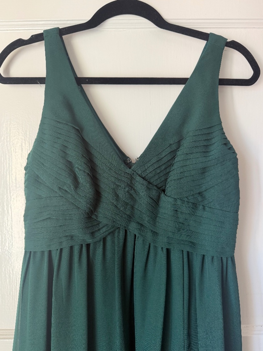 Birdy Grey Green Bridesmaid Maxi Dress Women's Size S #011301